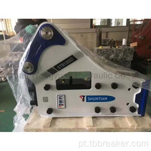 Breaker de martelo de rocha hidráulica SB60 para escavadeira de hitachi